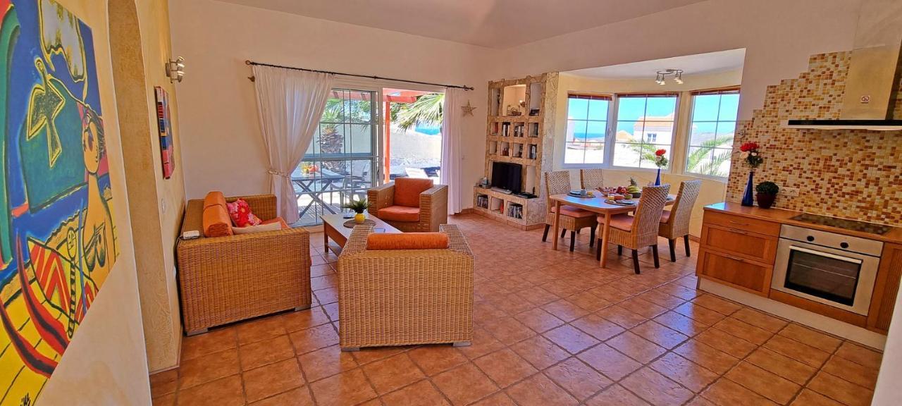 Ferienhaus Casa Oasis - La Pared - Garten - Meerblick Экстерьер фото